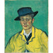 Maalauksen jäljennös Portrait of Armand Roulin - Vincent van Gogh