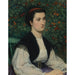 Maalauksen jäljennös Portrait of a Lady - James Tissot