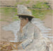 Portrait sans titre de Mme Chase - William Merritt Chase — näkymä teoksesta
