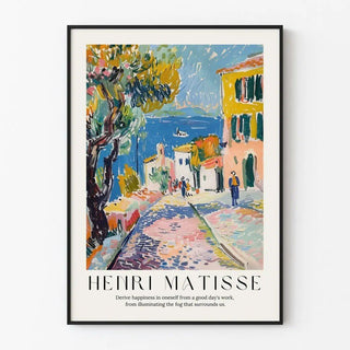 Juliste "Chemin dans le Sud de la France" Henri Matisseiltä