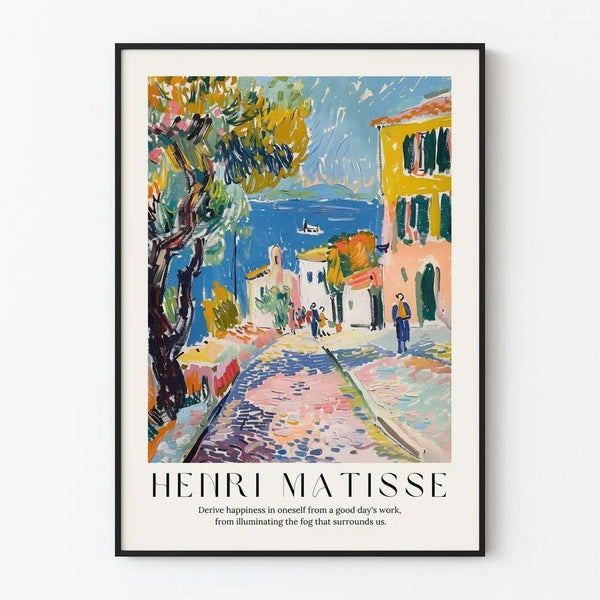 Juliste "Chemin dans le Sud de la France" Henri Matisseiltä