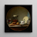 Pot d'abricots - Jean Simon Chardin — kehystetty taideteos seinällä