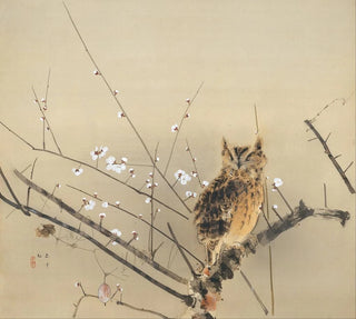Premières fleurs de prunier - Nishimura Goun