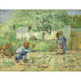 Maalauksen jäljennös Ensimmäiset askeleet, milletin jälkeen - Vincent van Gogh