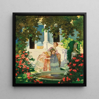 Près de la fontaine - Ulisse Caputo