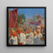 Procession de Fronleichnam à Neustift am Walde - Hans Larwin — kehystetty taideteos seinällä