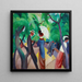 Promenade - August Macke — kehystetty taideteos seinällä