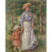 Maalauksen jäljennös Promenade - Pierre-Auguste Renoir
