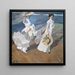 Promenade au bord de la mer - Joaquín Sorolla — kehystetty taideteos seinällä