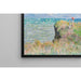 Maalauksen jäljennös Promenade sur la falaise, Pourville de Claude Monet