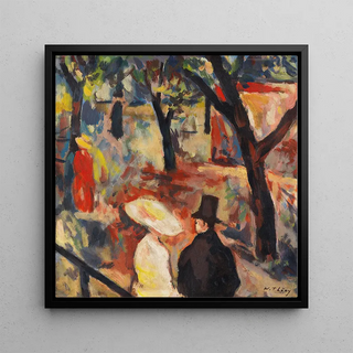 Promeneur dans le parc - Wilhelm Thny