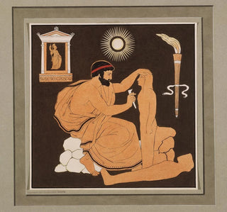 Prométhée façonne l'homme avec de l'argile - Philipp Veit