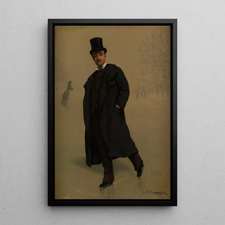 ProsperJoseph Florence - Patineur au bois de Boulogne.webp