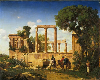 Prosper Marilhat - The Erechtheion Athens.webp