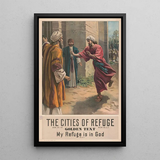 Providence Lith Co - The cities of refuge.webp