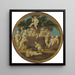 Putti avec un pressoir à vin - Suiveur de Raphaël — kehystetty taideteos seinällä