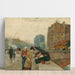 Maalauksen jäljennös Quai Saint Michel - Childe Hassam