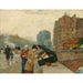 Maalauksen jäljennös Quai Saint Michel - Childe Hassam