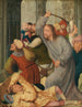 Le Christ chassant les changeurs du Temple - Quentin Massys — näkymä teoksesta