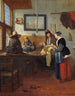 L'atelier des tailleurs - Quirijn van Brekelenkam — näkymä teoksesta