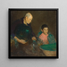Öljyn jalostus - Charles Webster Hawthorne — kehystetty taideteos seinällä