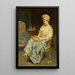 Hetki pohdiskelua - Raimundo de Madrazo y Garreta — kehystetty taideteos seinällä