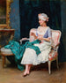 Aline - Raimundo de Madrazo y Garreta — näkymä teoksesta