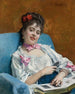 Album de famille d'Aline - Raimundo de Madrazo y Garreta — näkymä teoksesta