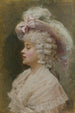 Elegantti nainen - Raimundo de Madrazo y Garreta — näkymä teoksesta