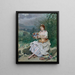 Le Bouquet de fleurs - Raimundo de Madrazo y Garreta — kehystetty taideteos seinällä