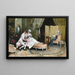Flirt - Raimundo de Madrazo y Garreta — kehystetty taideteos seinällä
