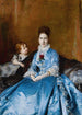 Rouva Clotilde de Cándamo ja hänen poikansa Carlosin muotokuva - Raimundo de Madrazo y Garreta — näkymä teoksesta
