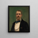 Samuel P. Avery 1822-1904 - Raimundo de Madrazo y Garreta — kehystetty taideteos seinällä