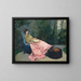 Sieste - Raimundo de Madrazo y Garreta — kehystetty taideteos seinällä