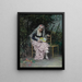 Le Rendez-vous - Raimundo de Madrazo y Garreta — kehystetty taideteos seinällä