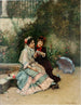 La Lettre - Raimundo de Madrazo y Garreta — näkymä teoksesta