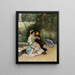 La Lettre - Raimundo de Madrazo y Garreta — kehystetty taideteos seinällä