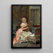 Nainen kitaran kanssa - Raimundo de Madrazo y Garreta — näkymä teoksesta
