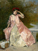Femme avec un panier de pique-nique - Raimundo de Madrazo y Garreta — näkymä teoksesta