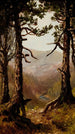 Adirondackin maisema - Ralph Albert Blakelock — näkymä teoksesta