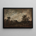Camp Indien - Ralph Albert Blakelock — kehystetty taideteos seinällä