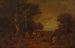 Maisema kuunvalossa intiaaneilla - Ralph Albert Blakelock — näkymä teoksesta