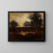 Réflexions - Ralph Albert Blakelock — kehystetty taideteos seinällä