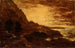 Auringonlasku Navarro Ridgellä, Kalifornian rannikkolla - Ralph Albert Blakelock — näkymä teoksesta