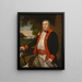 Capitaine John Pratt 1753-1824 - Ralph Earl — kehystetty taideteos seinällä