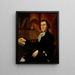 Portrait du Dr. Mason Fitch Cogswell 1761-1830 - Ralph Earl — kehystetty taideteos seinällä