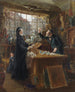 Le Vieux magasin de porcelaine - Ralph Hedley — näkymä teoksesta