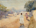 Une rue à Hyderabad, Deccan, Inde - Ralph Wormeley Curtis — näkymä teoksesta