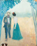 Un couple - Ramon Casas — näkymä teoksesta