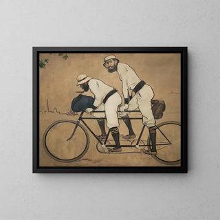 Ramn Casas - Ramon Casas And Pere Romeu On A Tandem.webp